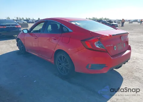 2019 Honda Civic Sport из США, поврежденный, VIN 2HGFC2F87KH559846